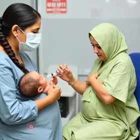 Vacinação de gestantes no SUS reduz pela metade os casos graves de bronquiolite em bebês menores de 6 meses